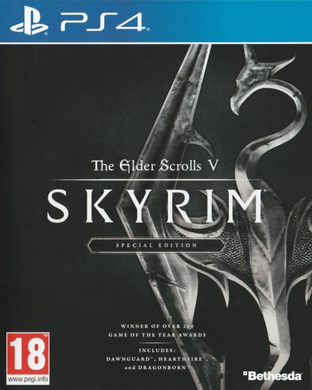 Elder Scrolls V: Skyrim VR box art for Playstation 4